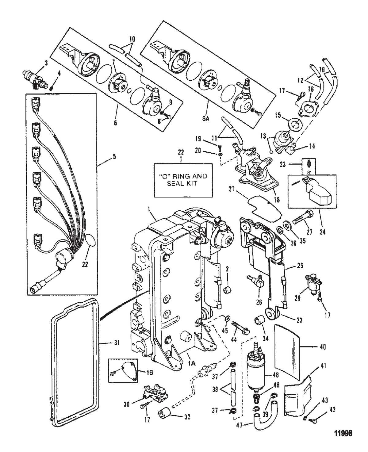 Breakdown Of Hp Mercury Outboard Parts A Comprehensive Diagram