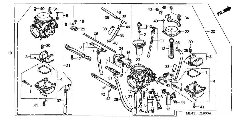 Understanding The Honda Cb Carburetor A Detailed Diagram And