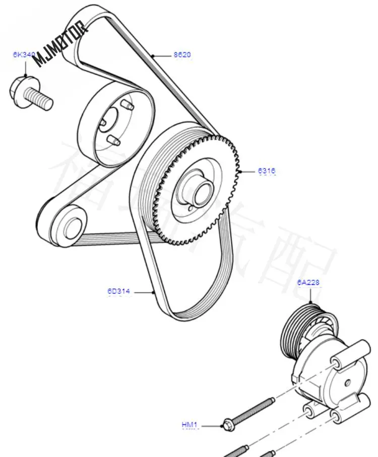 How To Replace The Serpentine Belt On A Ford Focus