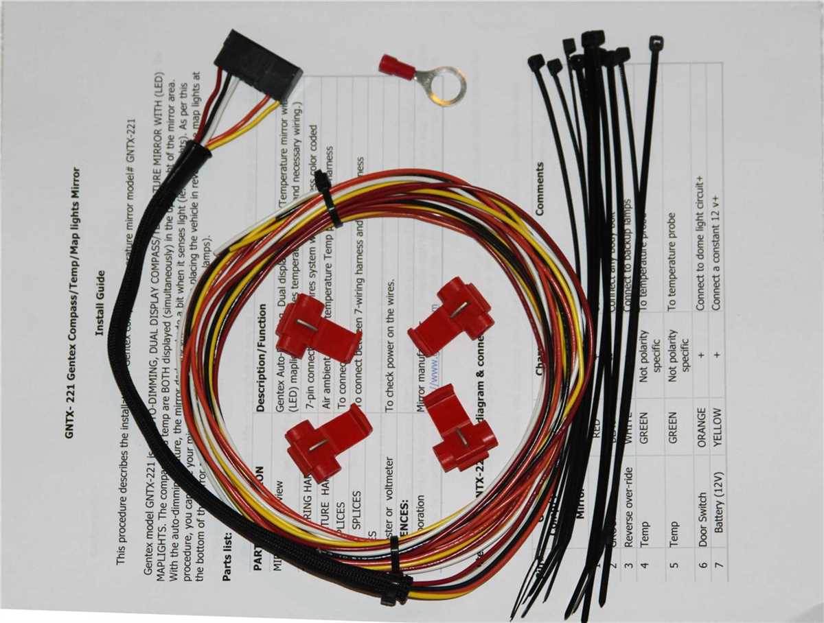 Exploring The Ford Auto Dimming Rear View Mirror Wiring Diagram A