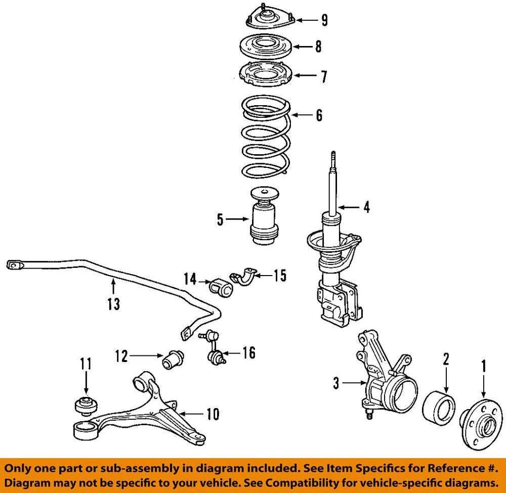 How Does The Honda CRV Front Suspension Diagram Affect Performance