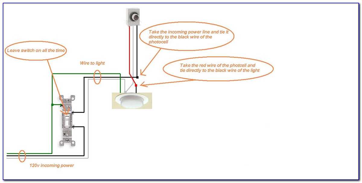 How To Wire An Outdoor Light Sensor A Step By Step Diagram Guide